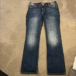 Wrangler Dark Blue Women's Boot Cut Jeans